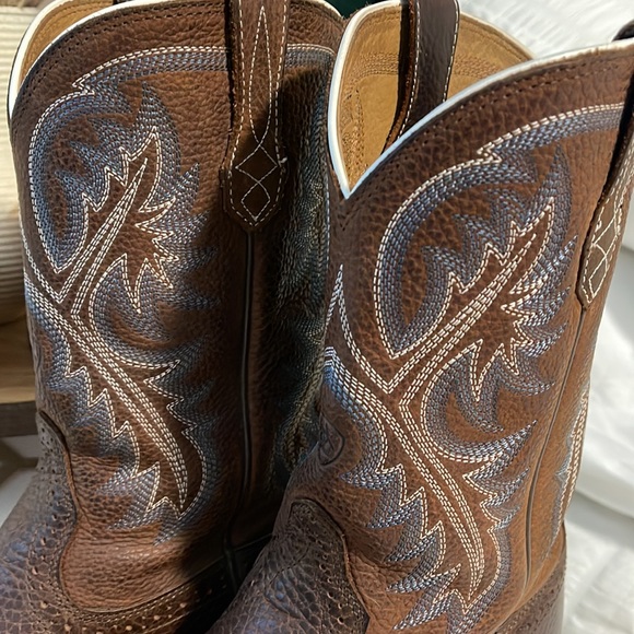 Ariat Men’s QuickDraw Performance Western Boots- Broad Square Toe - Picture 9 of 11